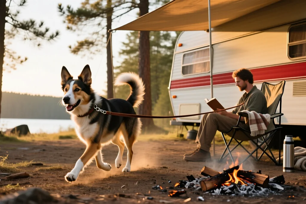Camping with Pets at Race Weekends