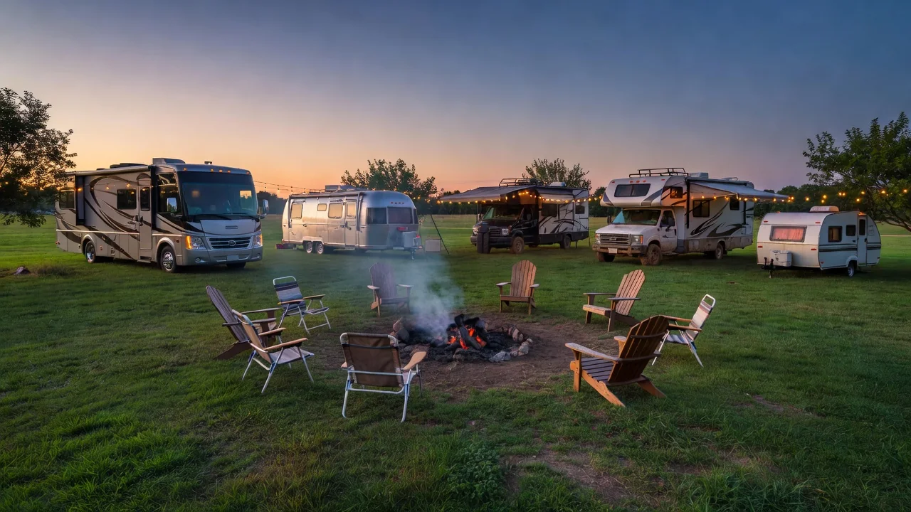 Group Camping: Park Next to Your Friends, Whatever the Rig