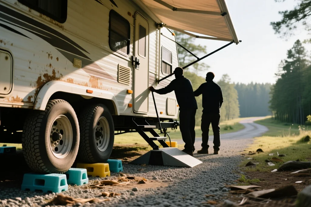 Setting Up Your RV: Leveling, Awnings and Arrival
